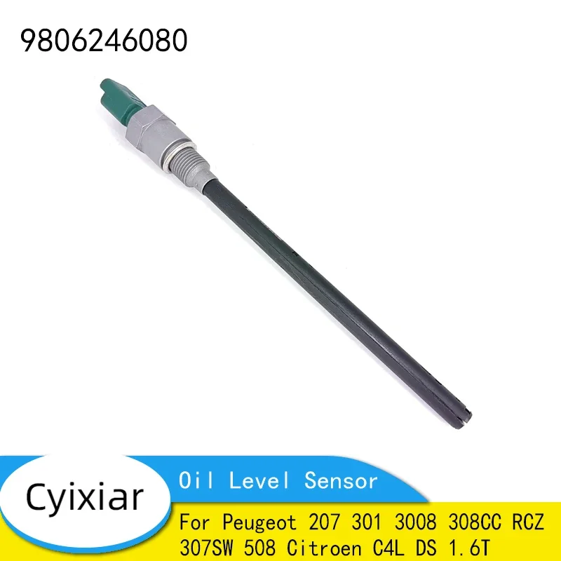 Brand New Genuine Oil Level Sensor 9806246080 For Peugeot 207 301 3008 308CC RCZ 307SW 508 Citroen C4L DS 1.6T 1131G2
Brand New Genuine Oil Level Sensor 9806246080 For Peugeot 207 301 3008 308CC RCZ 307SW 508 Citroen C4L DS 1.6T 1131G2
