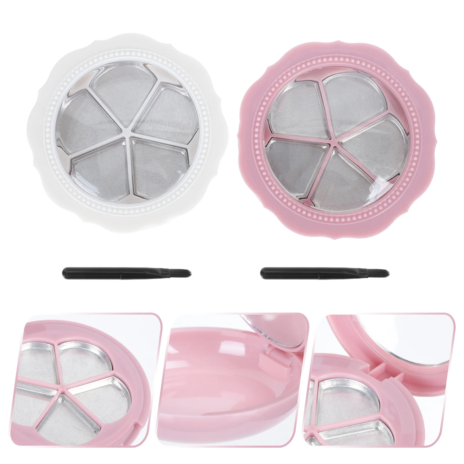 2Sets Empty Eyeshadow Lipstick Tray Premium Multi Grid Makeup Box for Foundation Blush Highlighter Refillable Travel Friendly
2Sets Empty Eyeshadow Lipstick Tray Premium Multi Grid Makeup Box for Foundation Blush Highlighter Refillable Travel Friendly