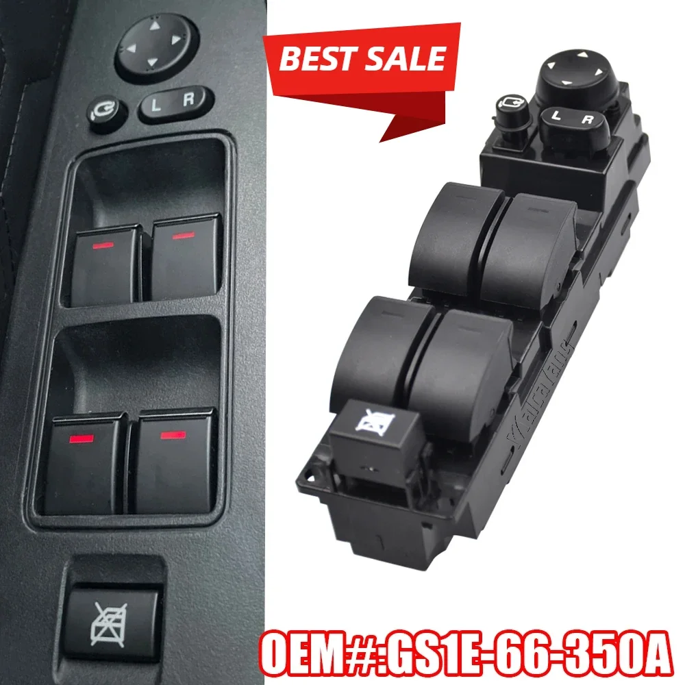 Maste Power Window Switch Control Lifter Button For Mazda 6 GH 2007 2008 2009 2010 2011 2012 2013 GS1E66350A GS1E-66-350A
Maste Power Window Switch Control Lifter Button For Mazda 6 GH 2007 2008 2009 2010 2011 2012 2013 GS1E66350A GS1E-66-350A