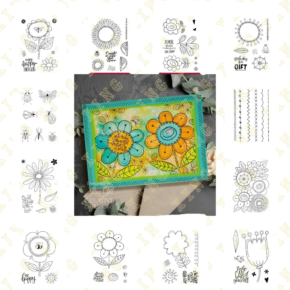 Doodle Stitches Silicone Stamps DIY Scrapbook Diary Decoration Embossed Paper Card Album Craft Template New Arrival 2023
Doodle Stitches Silicone Stamps DIY Scrapbook Diary Decoration Embossed Paper Card Album Craft Template New Arrival 2023