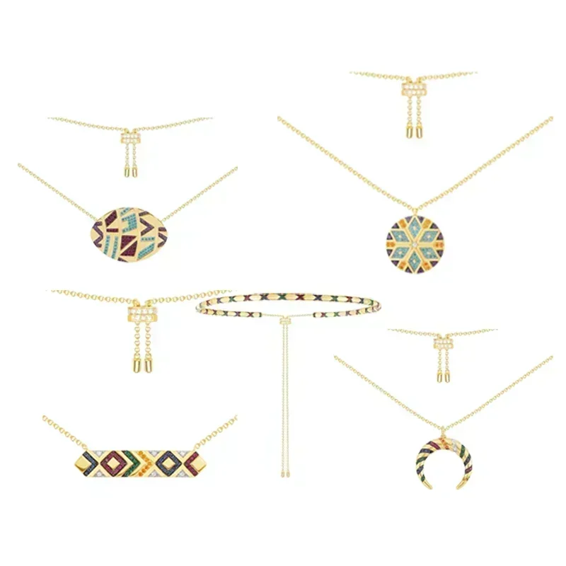 CY 2025 Tribal Exotic Colorful Retro Adjustable Necklace Bracelet Ethnic Style Stripe Advanced Design Jewelry
CY 2025 Tribal Exotic Colorful Retro Adjustable Necklace Bracelet Ethnic Style Stripe Advanced Design Jewelry
