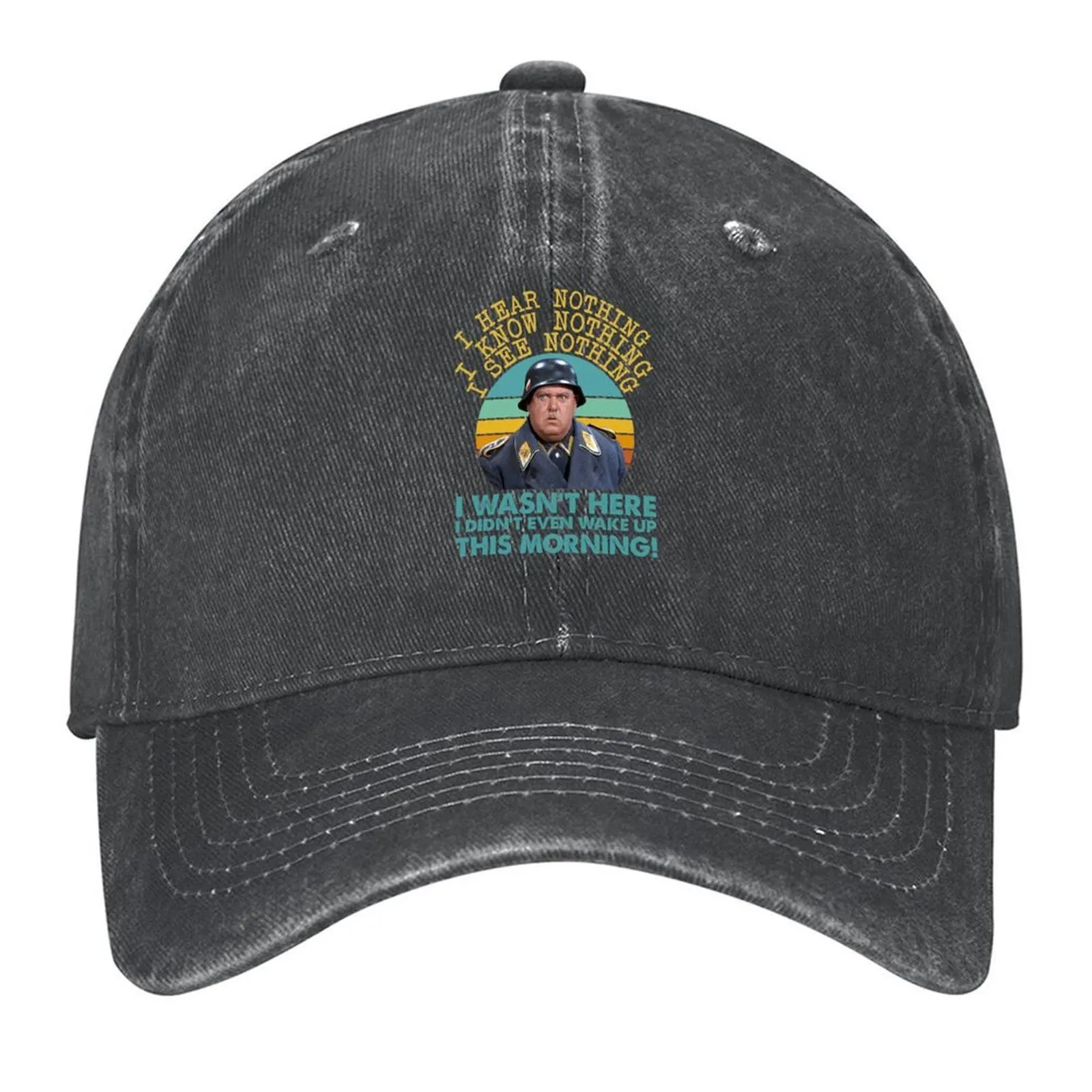 Sgt Schultz Hogan's Heroes Sergeant Baseball Cap tea Hat Uv Protection Solar Hat hiking hat Man Luxury Luxury Woman Men's
Sgt Schultz Hogan's Heroes Sergeant Baseball Cap tea Hat Uv Protection Solar Hat hiking hat Man Luxury Luxury Woman Men's