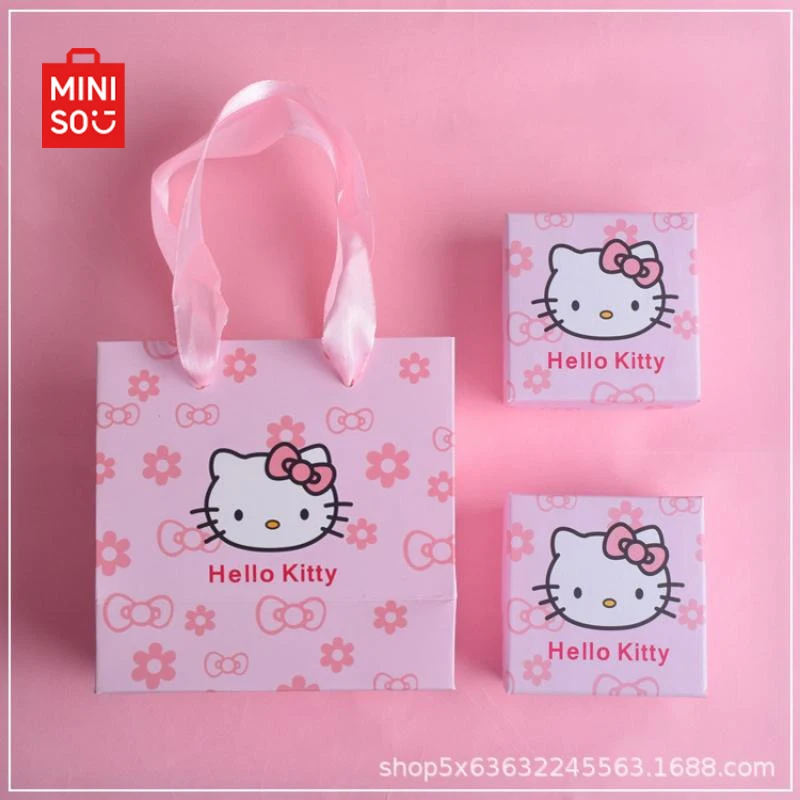 Kawaii Miniso Sanrio Hello Kitty Gift Jewelry Packaging Box Cute Cartoon Children's Jewelry Gift Box Set Kt Cat Gifts for Girls
Kawaii Miniso Sanrio Hello Kitty Gift Jewelry Packaging Box Cute Cartoon Children's Jewelry Gift Box Set Kt Cat Gifts for Girls