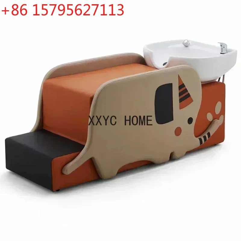 Barber Shop Student Shampoo Chair Flushing Bed for Hair Hairdressing Cartoon Shampoo Chair
Barber Shop Student Shampoo Chair Flushing Bed for Hair Hairdressing Cartoon Shampoo Chair