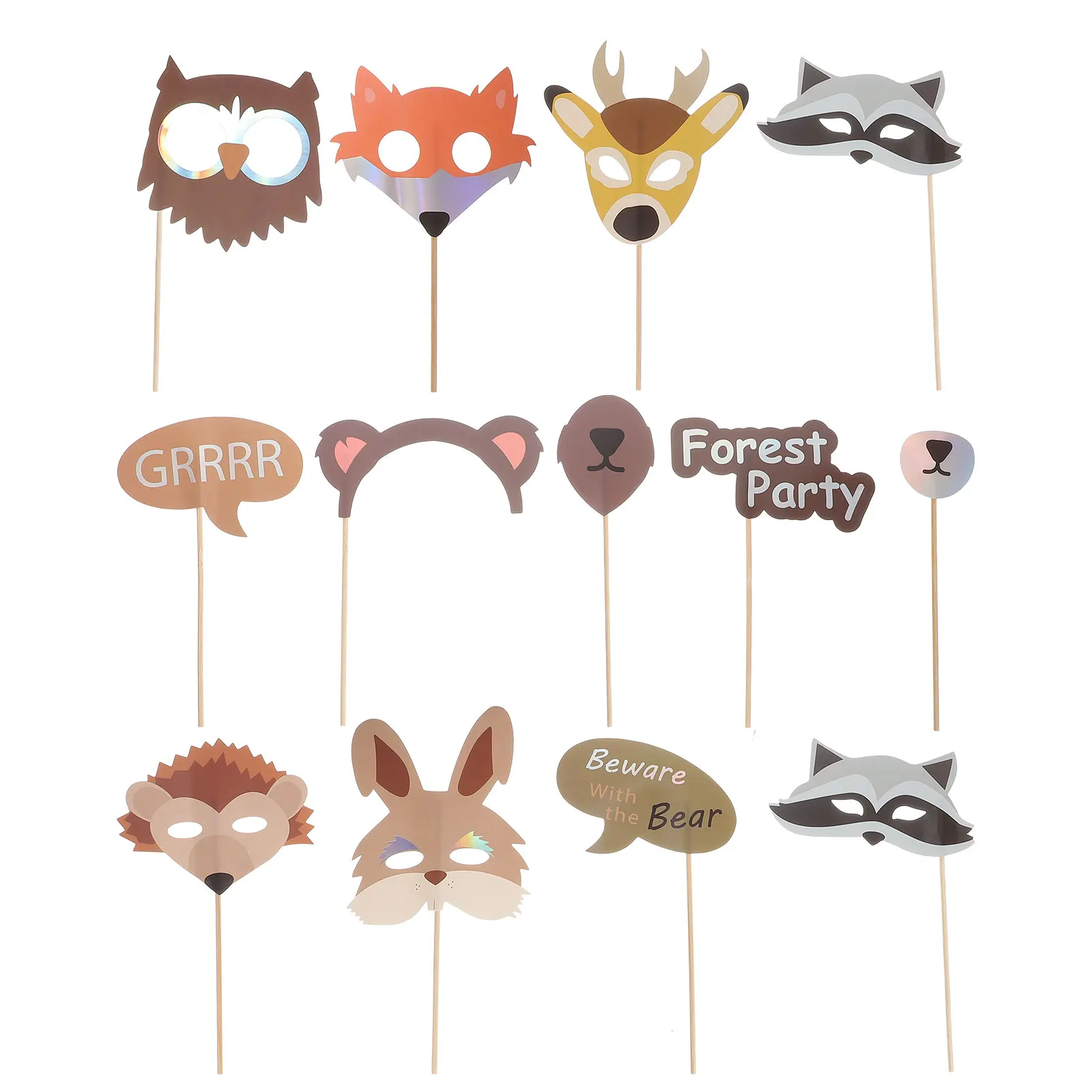 12pcs Animal Photo Props Party Supplies Fun Decoration Wall Door Ceiling Hanging Unique Memorable Scrapbook
12pcs Animal Photo Props Party Supplies Fun Decoration Wall Door Ceiling Hanging Unique Memorable Scrapbook