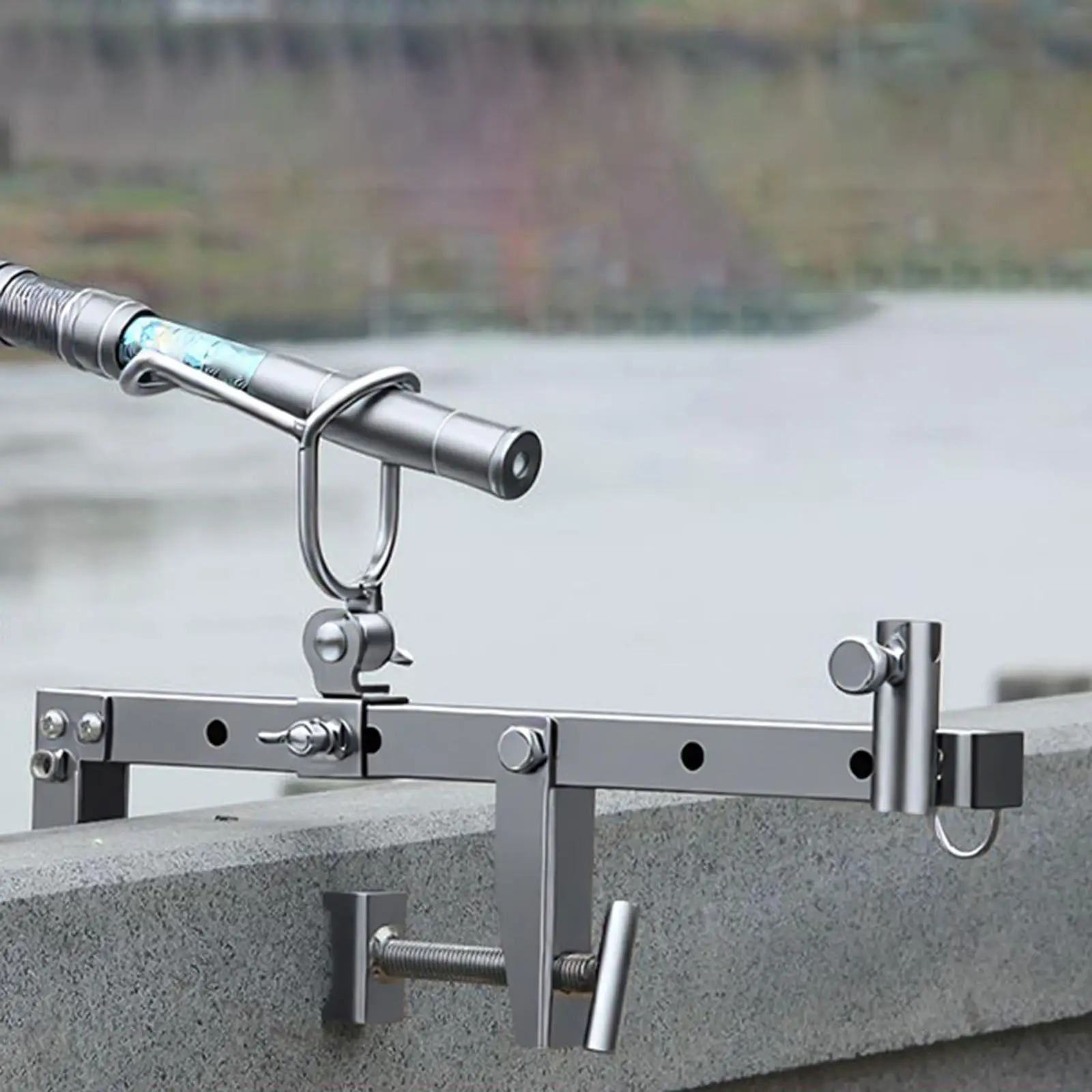 Stainless Steel Fishing Rod Bracket Adjustable Rod Holder Stand for Boat Deck Mount Fishing Rod Storage and Protection
Stainless Steel Fishing Rod Bracket Adjustable Rod Holder Stand for Boat Deck Mount Fishing Rod Storage and Protection