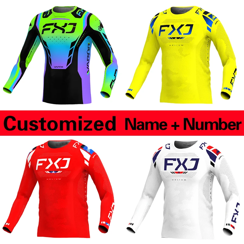 FXJ Motocross jersey Off road mx jerseys Dirt Bike green racing Enduro MTB Motorcycle Customized name number logo
FXJ Motocross jersey Off road mx jerseys Dirt Bike green racing Enduro MTB Motorcycle Customized name number logo