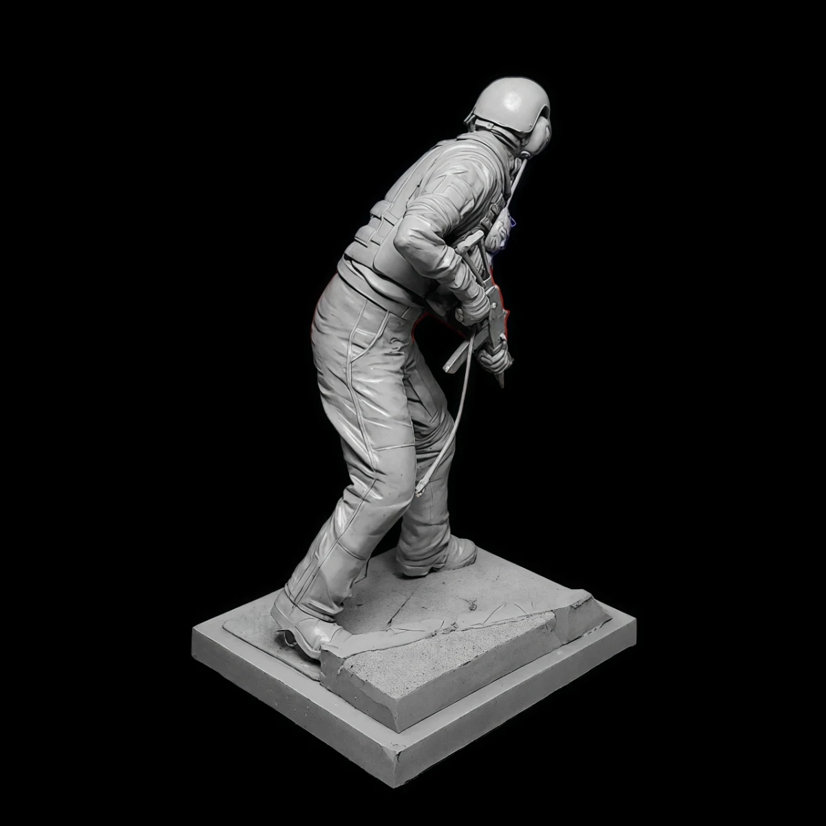 120mm resin unpainted model kit, military theme, unassembled and unpainted GK
120mm resin unpainted model kit, military theme, unassembled and unpainted GK