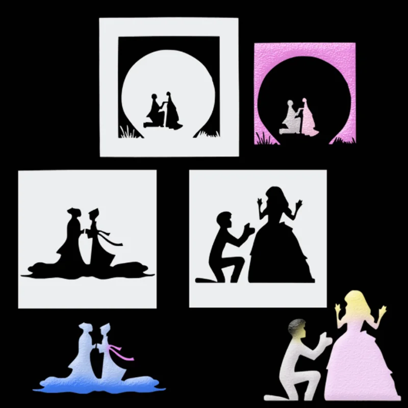 13*13cm Tanabata Couple Stencils For Decoration DIY Wall Layering Crafts Painting Template Scrapbook Coloring Embossing Reusable
13*13cm Tanabata Couple Stencils For Decoration DIY Wall Layering Crafts Painting Template Scrapbook Coloring Embossing Reusable