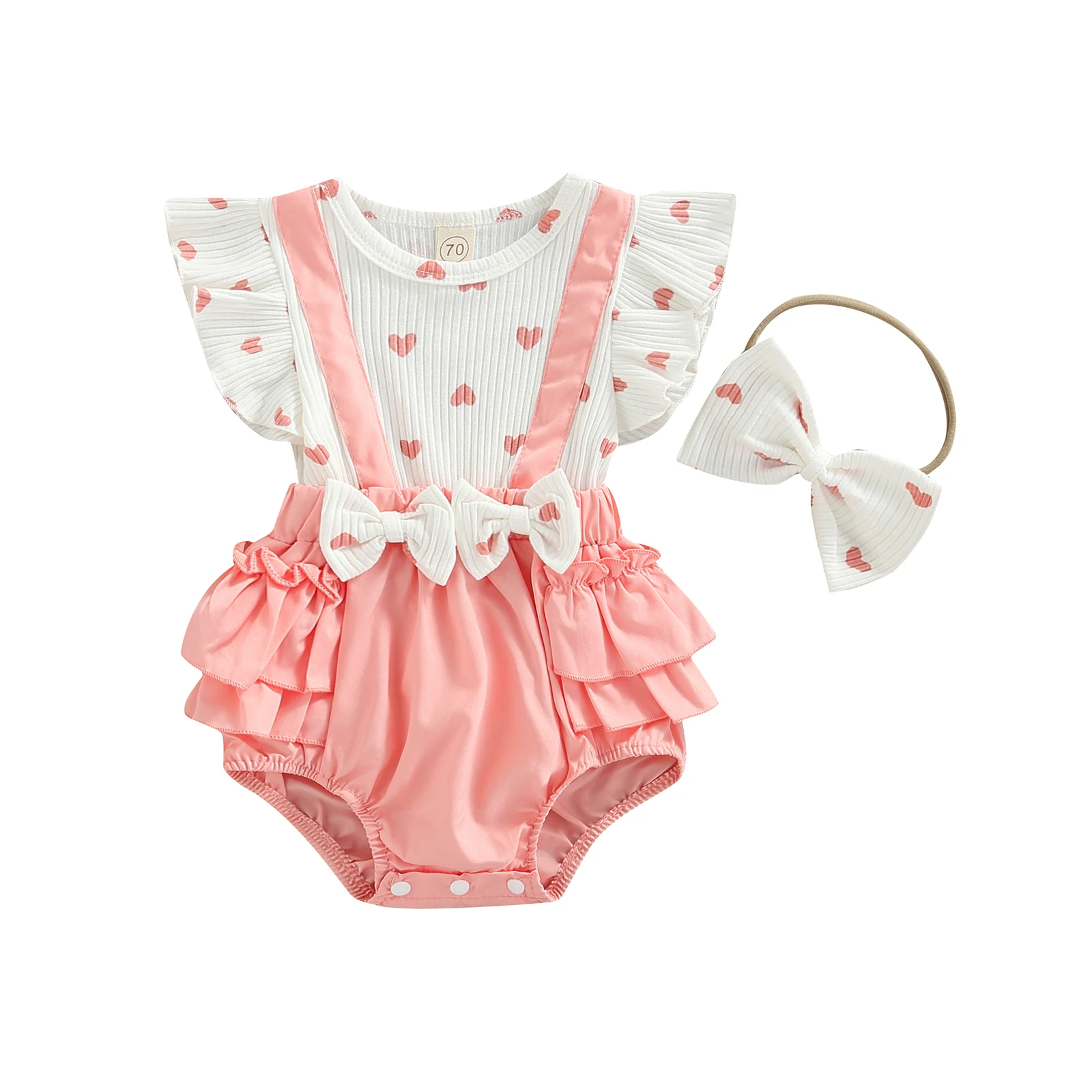 New Cute Baby Summer Romper Heart Short Sleeve Rompers Baby Girl Casual Clothes Newborn Infant Girls Outfits Sets
New Cute Baby Summer Romper Heart Short Sleeve Rompers Baby Girl Casual Clothes Newborn Infant Girls Outfits Sets