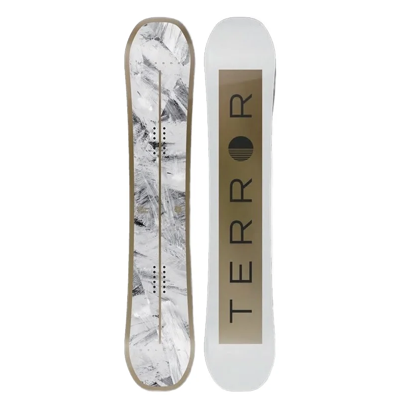 TERROR TERROR-Grammy All Mountain Snowboard for Men and Women 155cm Poplar Wood Adult Winter Use
TERROR TERROR-Grammy All Mountain Snowboard for Men and Women 155cm Poplar Wood Adult Winter Use