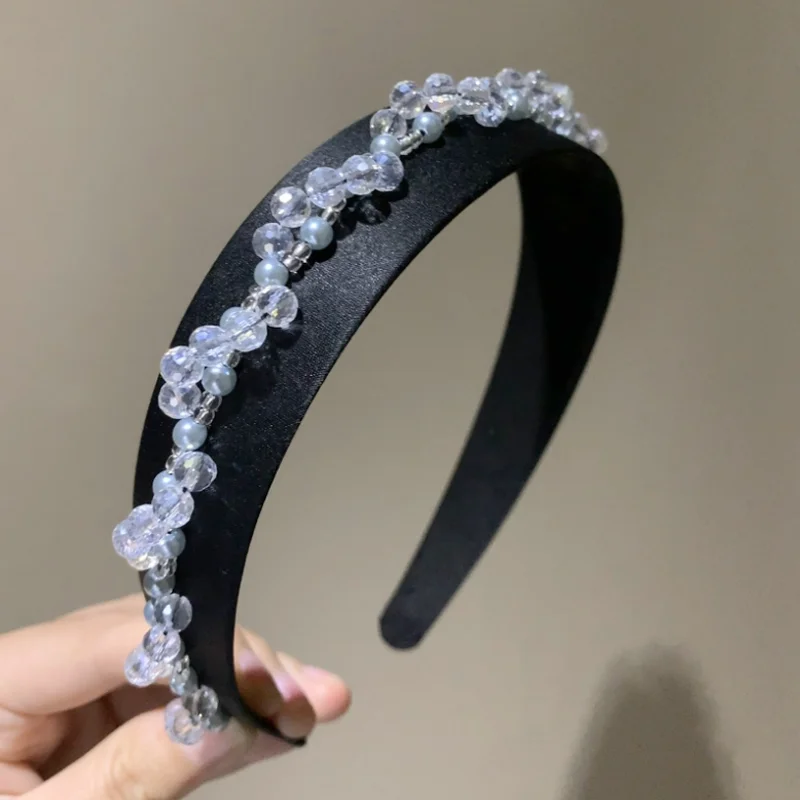 Hand Sewn Crystal Beads Headband Hair Bands Banquets Party Hairband Hairpin Ladies Sweet Hair Accessories and Headwear
Hand Sewn Crystal Beads Headband Hair Bands Banquets Party Hairband Hairpin Ladies Sweet Hair Accessories and Headwear