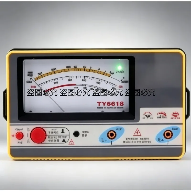 TY6018 1000V Electronic Megohmmeter Insulation Resistance Meter Analog Shake Meter
TY6018 1000V Electronic Megohmmeter Insulation Resistance Meter Analog Shake Meter