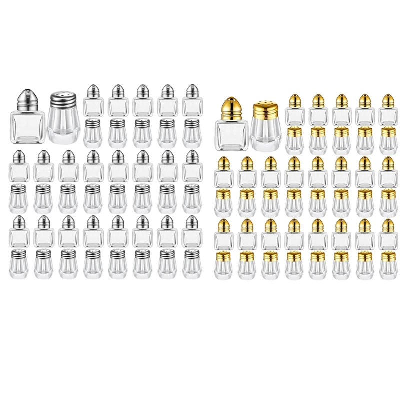 AS94 Mini Salt & Pepper Shakers Clear Seasonings Shakers Tiny Spice Shakers Transparent Seasoning Shakers
AS94 Mini Salt & Pepper Shakers Clear Seasonings Shakers Tiny Spice Shakers Transparent Seasoning Shakers