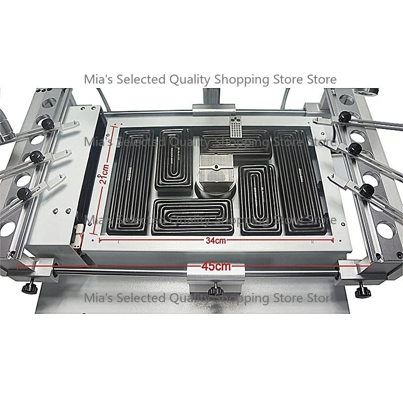 R690 Hot Air Soldering Station 4000W BGA Reballing Machine with CCD Camera System Optional for Chips Motherboard Rework Repair
R690 Hot Air Soldering Station 4000W BGA Reballing Machine with CCD Camera System Optional for Chips Motherboard Rework Repair