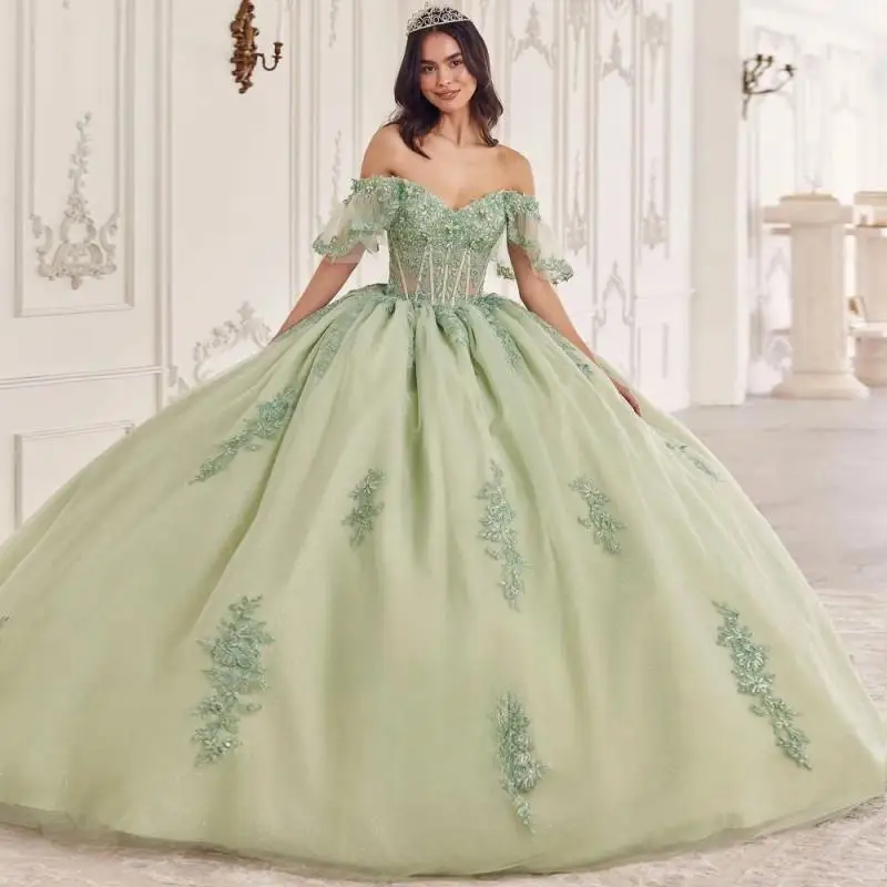 Зеленое бальное платье принцессы по индивидуальному заказу, платья Quinceanera на 15-х со шнуровкой и аппликациями, Vestido De 15 Quinceaneras Morado
Зеленое бальное платье принцессы по индивидуальному заказу, платья Quinceanera на 15-х со шнуровкой и аппликациями, Vestido De 15 Quinceaneras Morado
