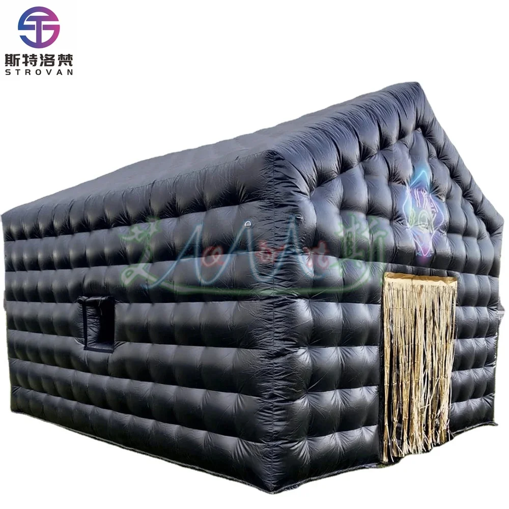 STLF Commercial Portable LED Disco Lighting Black PVC Mobile Inflatable Nightclub Tent Inflatable Cube Party Tent for Events Us
STLF Commercial Portable LED Disco Lighting Black PVC Mobile Inflatable Nightclub Tent Inflatable Cube Party Tent for Events Us