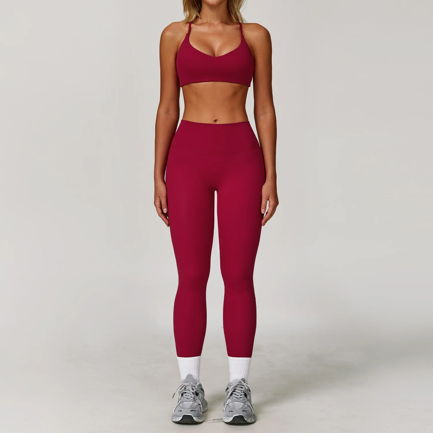 Breathable Women Yoga Set Quick Dry Sports Bra High Waisted Hip Lifting Leggings Tracksuit Training Fitness Workout Running Suit
Breathable Women Yoga Set Quick Dry Sports Bra High Waisted Hip Lifting Leggings Tracksuit Training Fitness Workout Running Suit