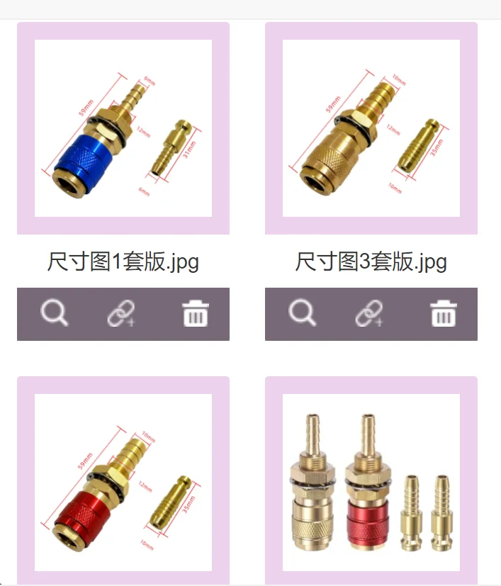 Gas And Water Quick Connector For TIG Welding Machines Models 12 18 20 And 27 Quick Connect Fittings Welding Torch Gas Release
Gas And Water Quick Connector For TIG Welding Machines Models 12 18 20 And 27 Quick Connect Fittings Welding Torch Gas Release