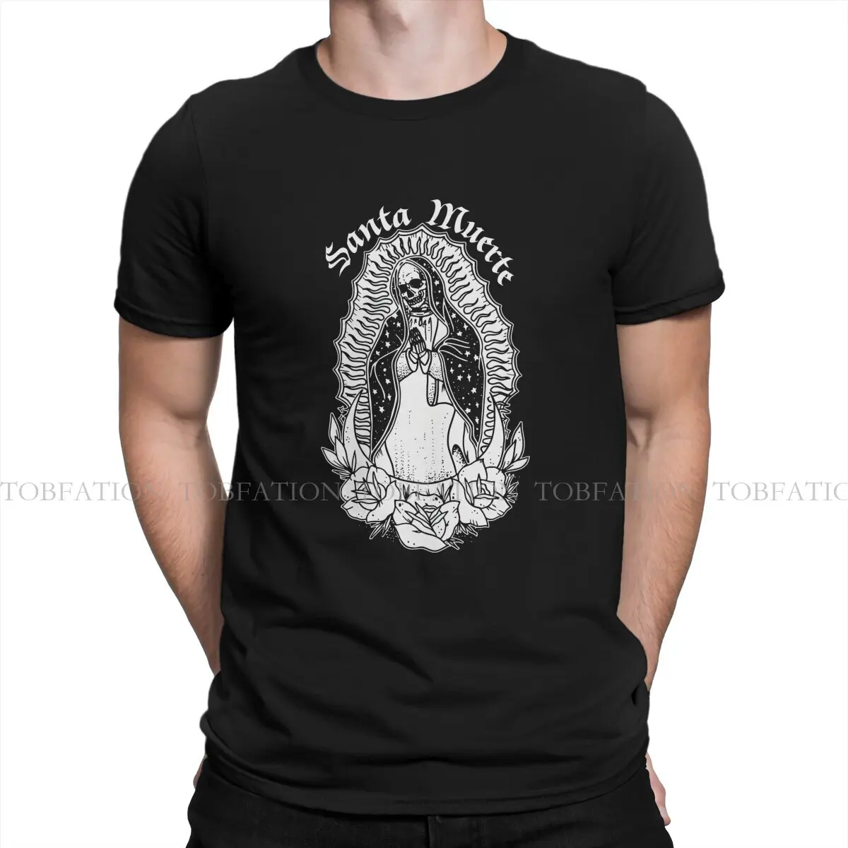 Оригинальные мужские футболки Santa Death, оригинальные футболки с надписью «Saint Death», Забавные топы с индивидуальным размером
Оригинальные мужские футболки Santa Death, оригинальные футболки с надписью «Saint Death», Забавные топы с индивидуальным размером