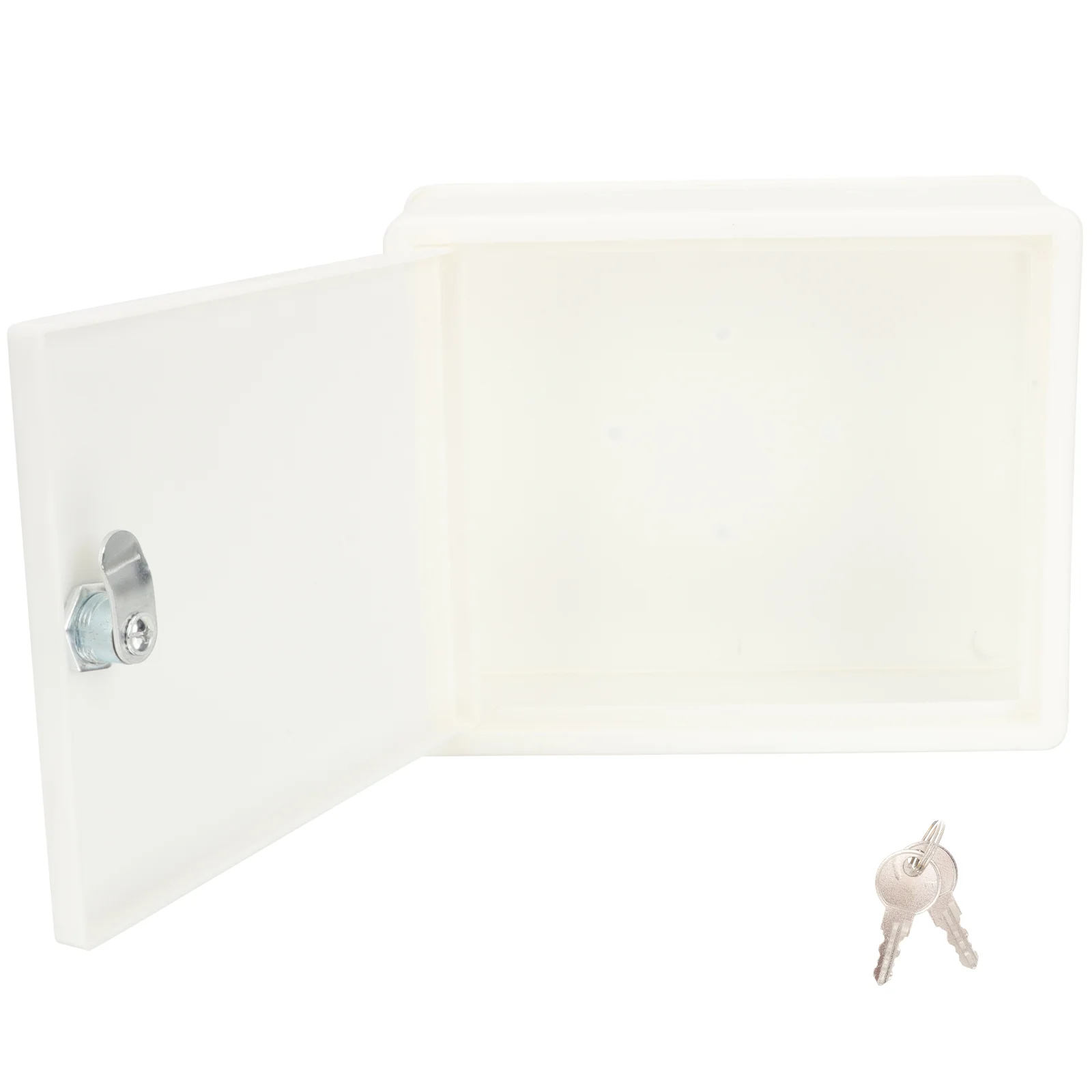 Wall Mount Mailbox for Door Outside Small Locked Post Boxes White Plastic Home Decor Space Saving Compact Design
Wall Mount Mailbox for Door Outside Small Locked Post Boxes White Plastic Home Decor Space Saving Compact Design
