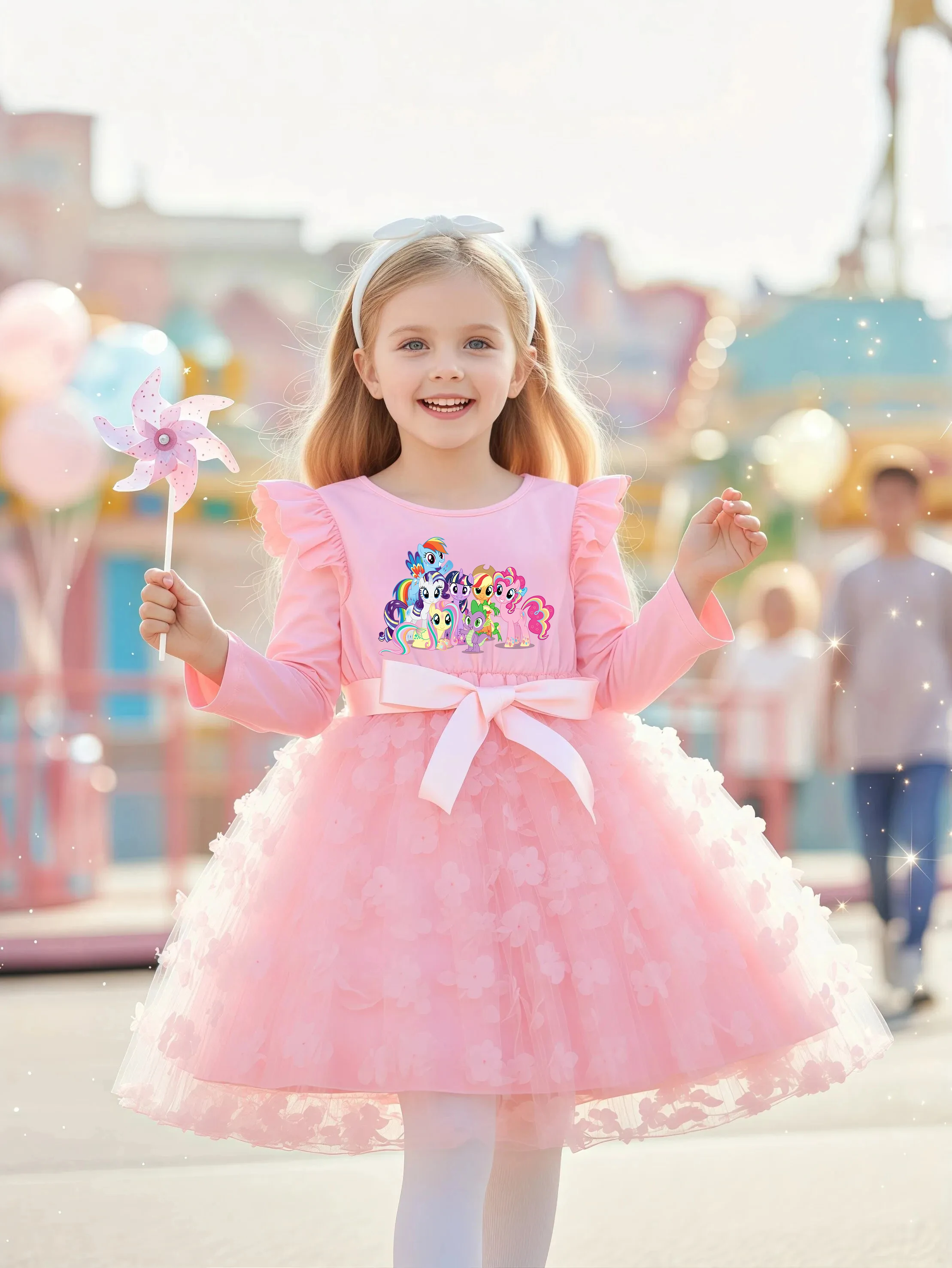 My Little Ponys Girl Dress 3D Butterfly Casual Dresses Kids Princess Dress Long Sleeve Baby Girls Clothes 2-6Y
My Little Ponys Girl Dress 3D Butterfly Casual Dresses Kids Princess Dress Long Sleeve Baby Girls Clothes 2-6Y
