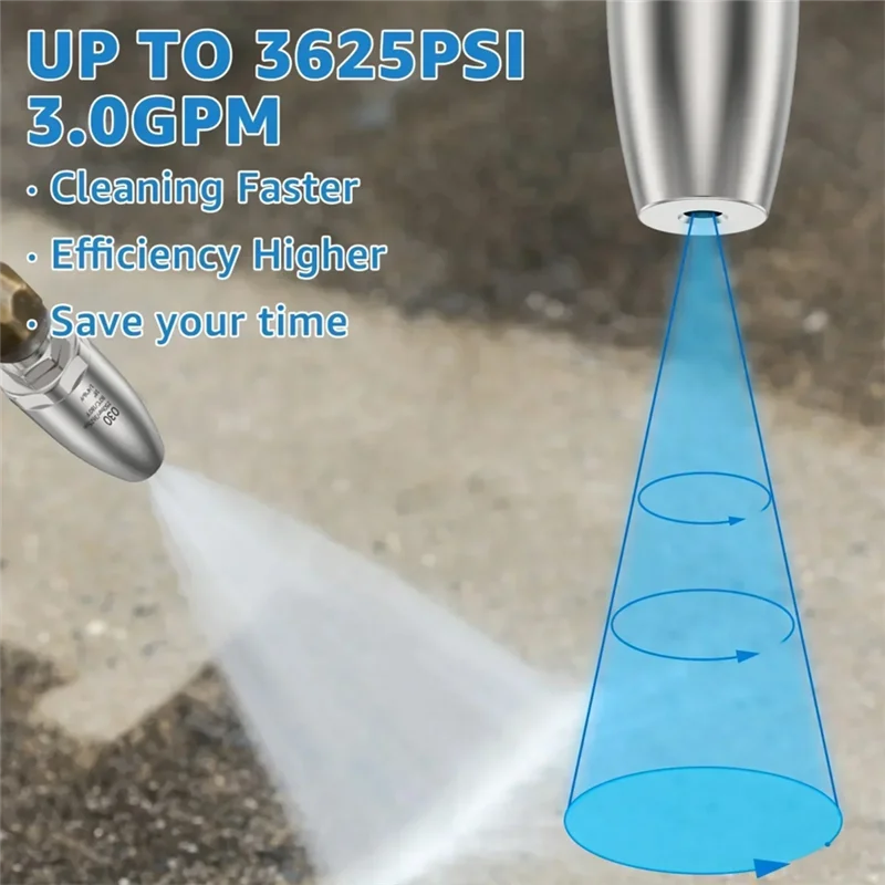 ABKY-Turbo насадка для мойки высокого давления, аксессуары для автомойки с быстроразъемным соединением 1/4 из нержавеющей стали 3625 фунтов на квадратный дюйм
ABKY-Turbo насадка для мойки высокого давления, аксессуары для автомойки с быстроразъемным соединением 1/4 из нержавеющей стали 3625 фунтов на квадратный дюйм