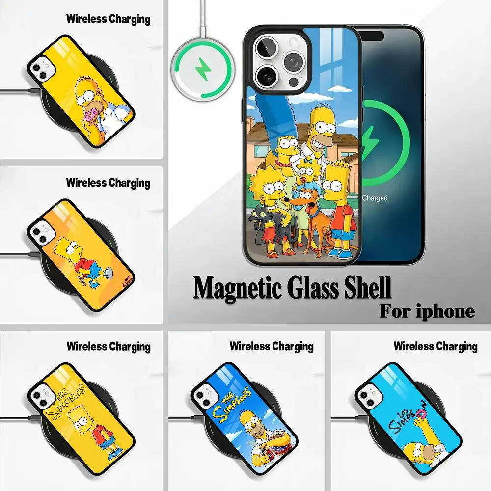 Simpsons-Funny Cartoon Phone Case For IPhone17 16 15 14 13 12 11 Pro Max 16/15/14Plus Wireless Charger Cover Funda
Simpsons-Funny Cartoon Phone Case For IPhone17 16 15 14 13 12 11 Pro Max 16/15/14Plus Wireless Charger Cover Funda