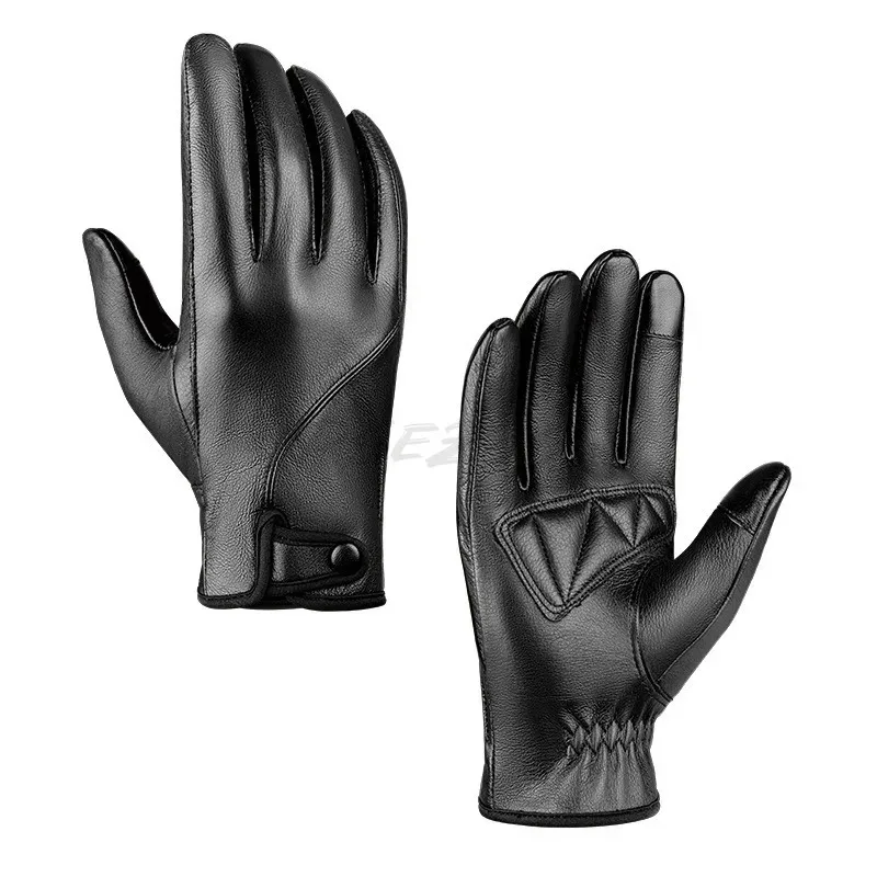 Autumn and Winter Cowhide Gloves Men's Thick and Warm Touch Screen Driving Motorcycles Riding Leather Gloves
Autumn and Winter Cowhide Gloves Men's Thick and Warm Touch Screen Driving Motorcycles Riding Leather Gloves