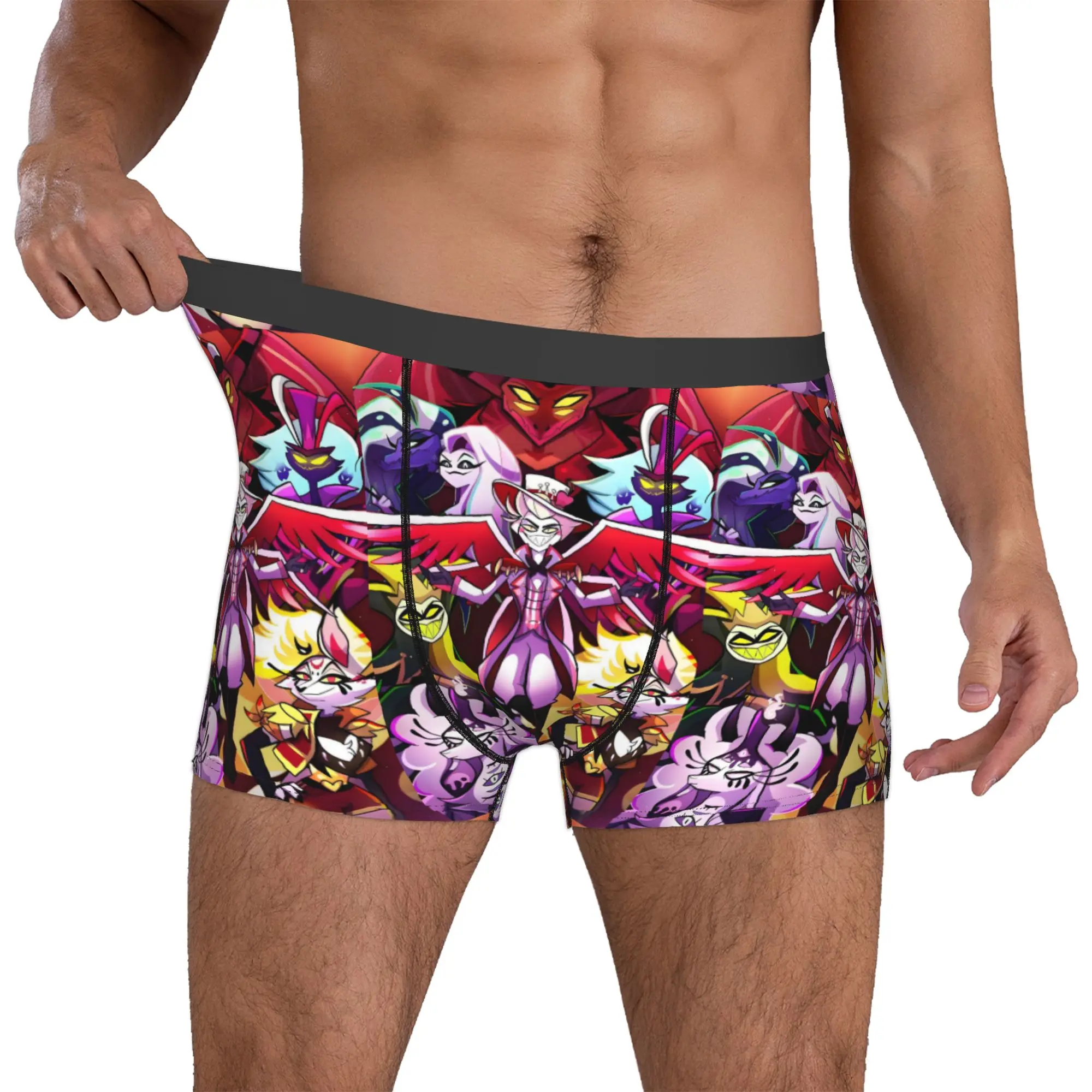 Customized Hazbins Anime Hotels Underwear Male Print Boxer Shorts Panties Briefs Soft Underpants
Customized Hazbins Anime Hotels Underwear Male Print Boxer Shorts Panties Briefs Soft Underpants