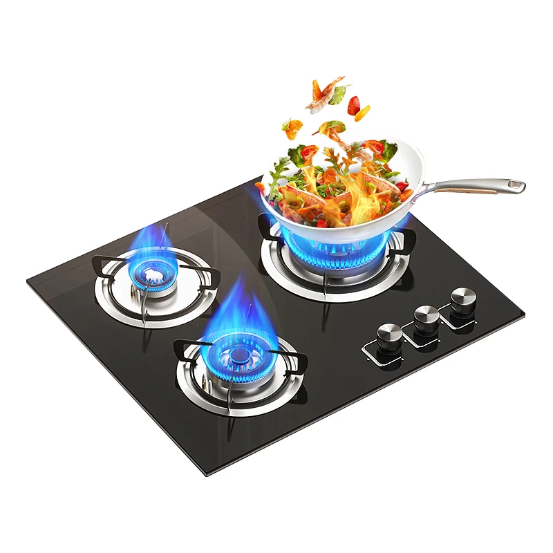 Kitchen Appliances Gas Cooker LPG Smart White Gas Cooktops Glass Top Battery 3 burner Gas Stove for Kitchen
Kitchen Appliances Gas Cooker LPG Smart White Gas Cooktops Glass Top Battery 3 burner Gas Stove for Kitchen