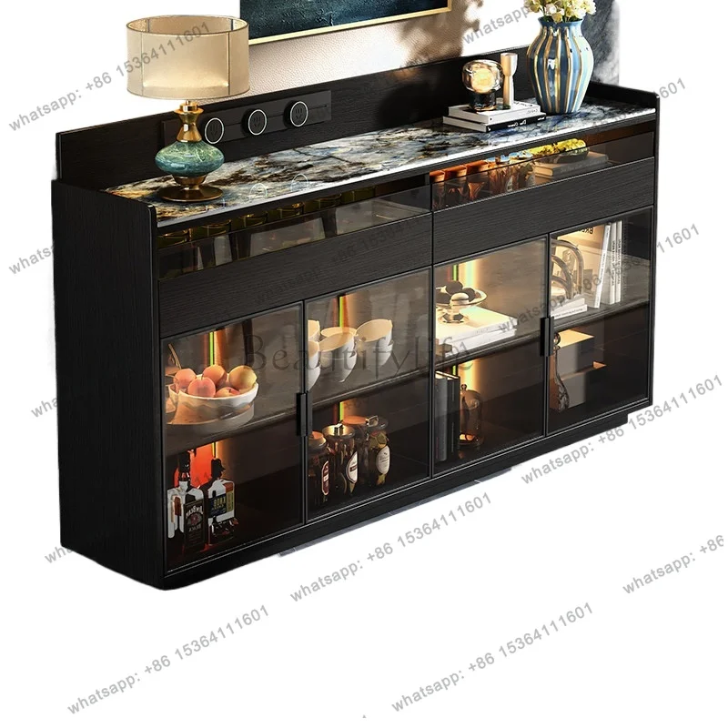 Dustproof Black Kitchen Cabinet Luxury Glass Space Saving Kitchen Cabinet Display Storage Modern Szafka Kuchenna Furniture Home
Dustproof Black Kitchen Cabinet Luxury Glass Space Saving Kitchen Cabinet Display Storage Modern Szafka Kuchenna Furniture Home