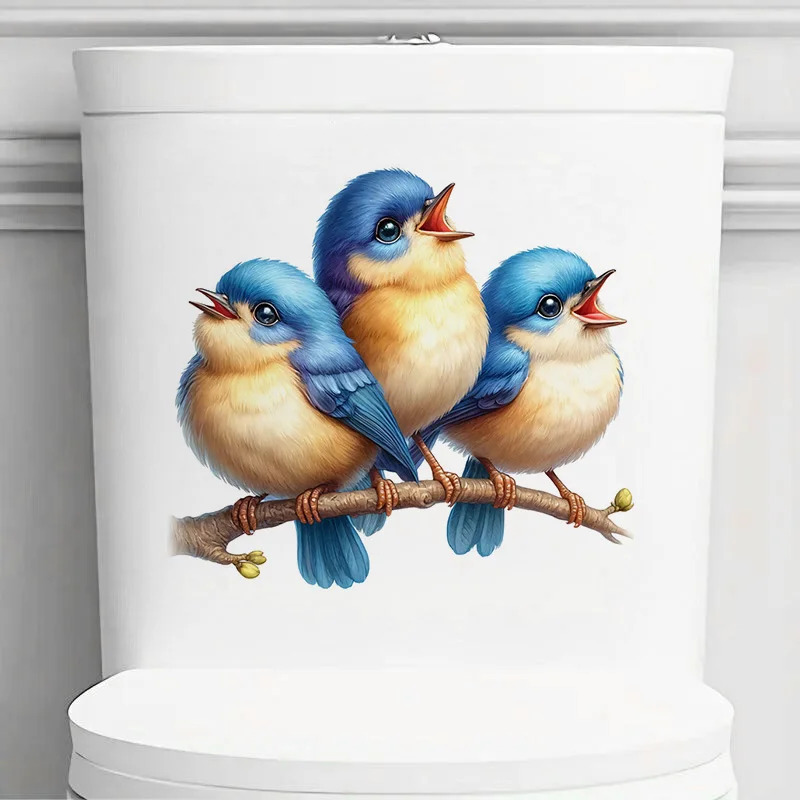 Funny Singing Birds on Branch Sticker, Toilet Lid Stickers, Used for Home, Cabinet, Door,Refrigerator, Car Decoration
Funny Singing Birds on Branch Sticker, Toilet Lid Stickers, Used for Home, Cabinet, Door,Refrigerator, Car Decoration