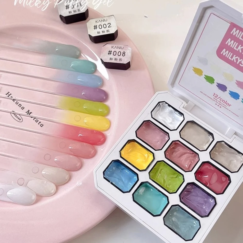 12Colors Pat Painting Glue Smudge High Saturation Popular Semi-Solid Nail Polish Gel Varnishe Nail Salon Special For Summer
12Colors Pat Painting Glue Smudge High Saturation Popular Semi-Solid Nail Polish Gel Varnishe Nail Salon Special For Summer