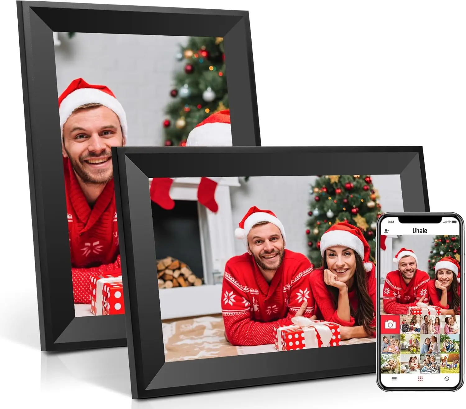 Uhale 10.1' HD Digital Photo Frame WiFi, 16GB Storage, Touch Screen, Auto-Rotate, App Sharing
Uhale 10.1' HD Digital Photo Frame WiFi, 16GB Storage, Touch Screen, Auto-Rotate, App Sharing