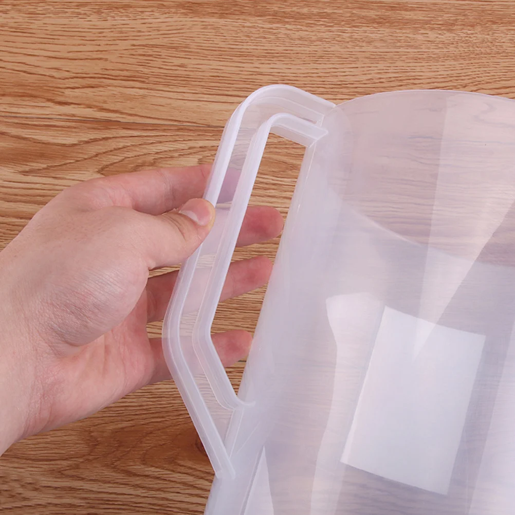 4000Ml Beverage Pitcher Food Grade Plastic Cold Water Kettle with Graduated Scale Juice Container for Home Kitchen Parties
4000Ml Beverage Pitcher Food Grade Plastic Cold Water Kettle with Graduated Scale Juice Container for Home Kitchen Parties