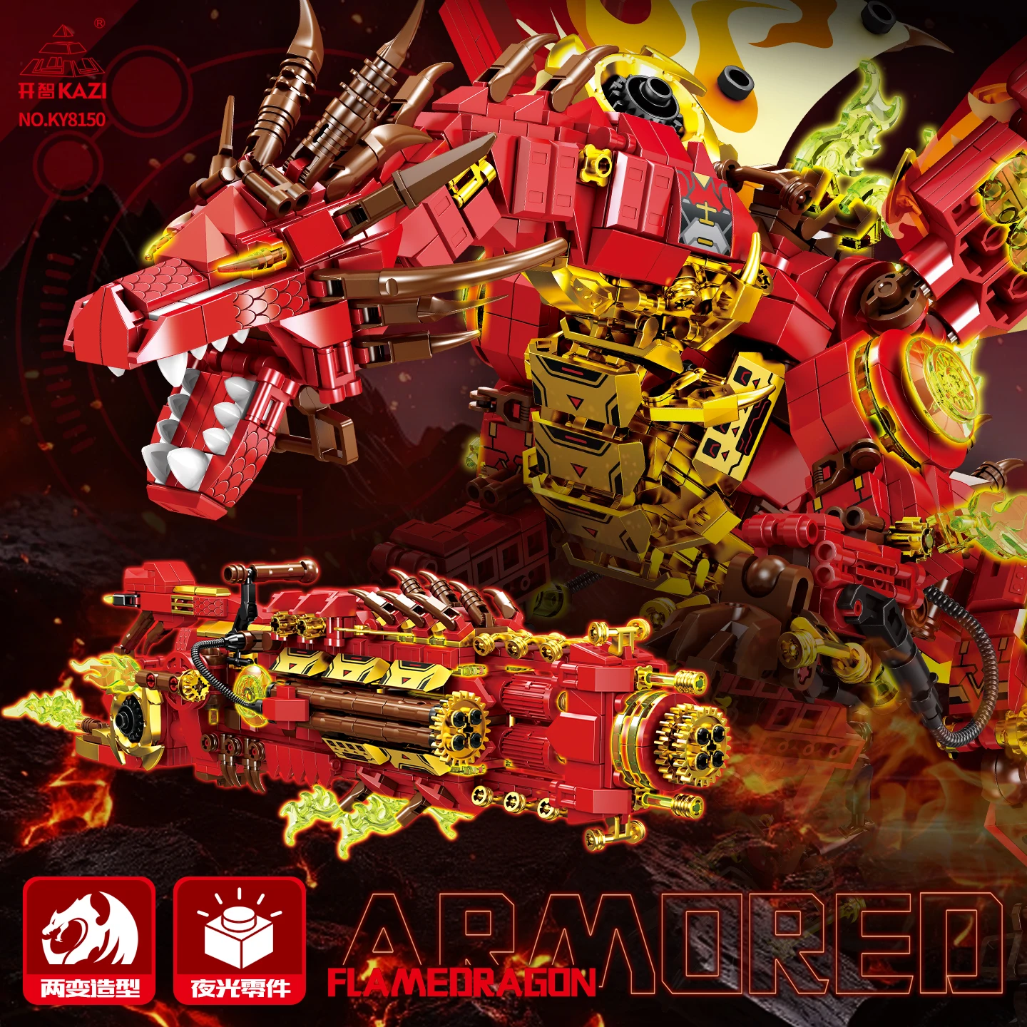 1414 шт., серия Meccano, пламя дракона, трансформируемый робот, строительные блоки, модель, детские развивающие игрушки, подарки на день рождения для мальчиков
1414 шт., серия Meccano, пламя дракона, трансформируемый робот, строительные блоки, модель, детские развивающие игрушки, подарки на день рождения для мальчиков