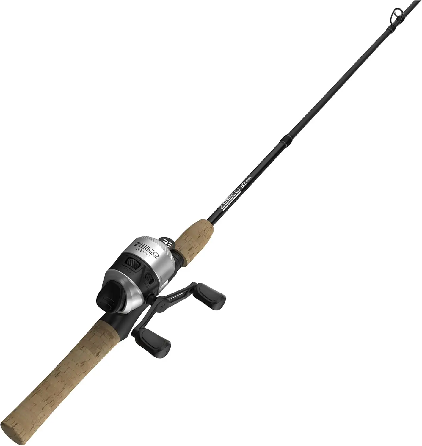 5' Graphite Fishing Rod & Reel Combo, Fast Action, QuickSet Anti-Reverse, Pre-Spooled
5' Graphite Fishing Rod & Reel Combo, Fast Action, QuickSet Anti-Reverse, Pre-Spooled
