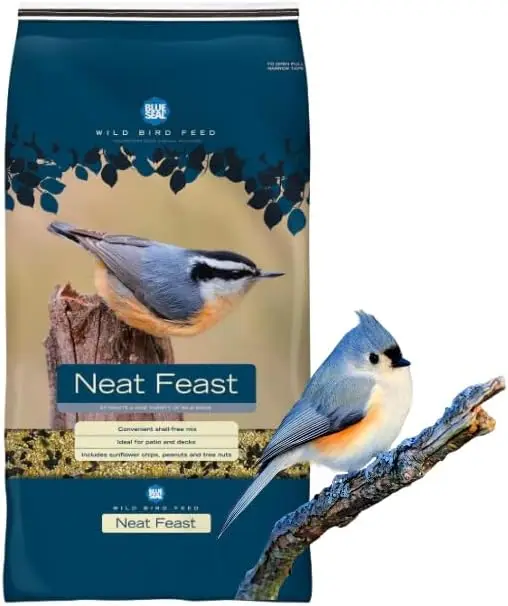 Корм для диких птиц Blue Seal Neat Feast | Удобная смесь без скорлупы | Привлекает широкую разнородность птиц | Мешок на 20 фунтов
Корм для диких птиц Blue Seal Neat Feast | Удобная смесь без скорлупы | Привлекает широкую разнородность птиц | Мешок на 20 фунтов