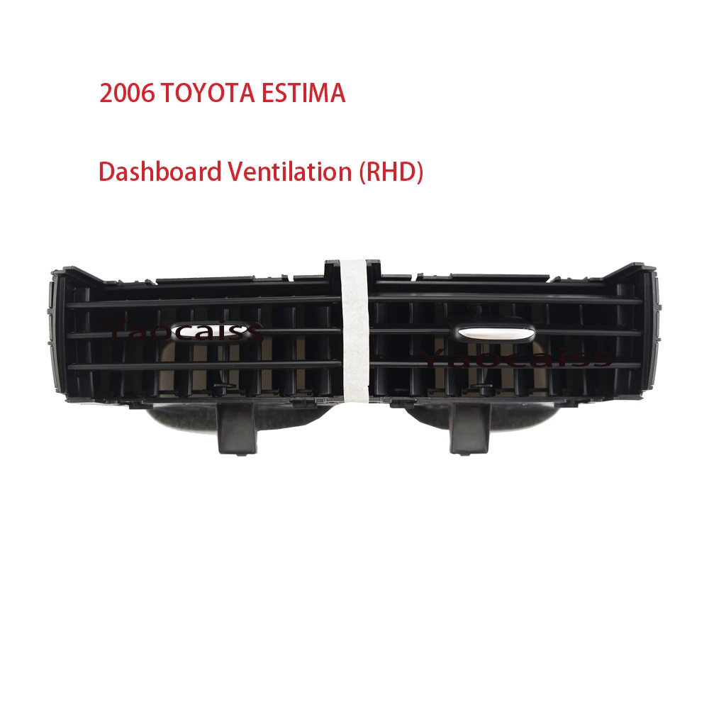 Для TOYOTA ESTIMA 2006, вентиляция приборной панели (правая) передняя панель автомобиля, центральная решетка кондиционера, вентиляционное отверстие для кондиционера
Для TOYOTA ESTIMA 2006, вентиляция приборной панели (правая) передняя панель автомобиля, центральная решетка кондиционера, вентиляционное отверстие для кондиционера