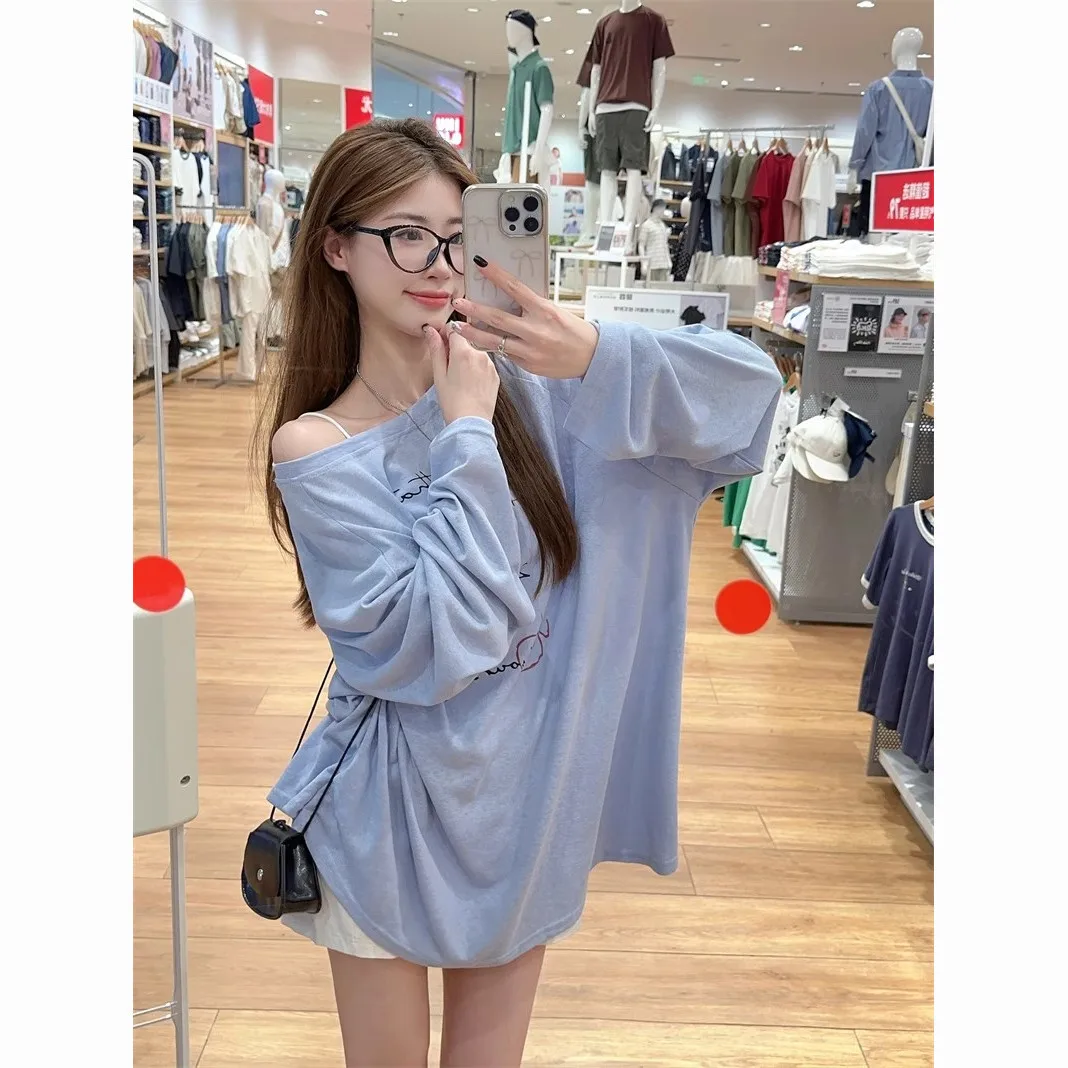 Long Sleeve T-Shirts Womens Oversized Cotton Stylish Harajuku Y2K Gothic Comfortable Ruffle Lace Spring Casual Clothing Dark
Long Sleeve T-Shirts Womens Oversized Cotton Stylish Harajuku Y2K Gothic Comfortable Ruffle Lace Spring Casual Clothing Dark