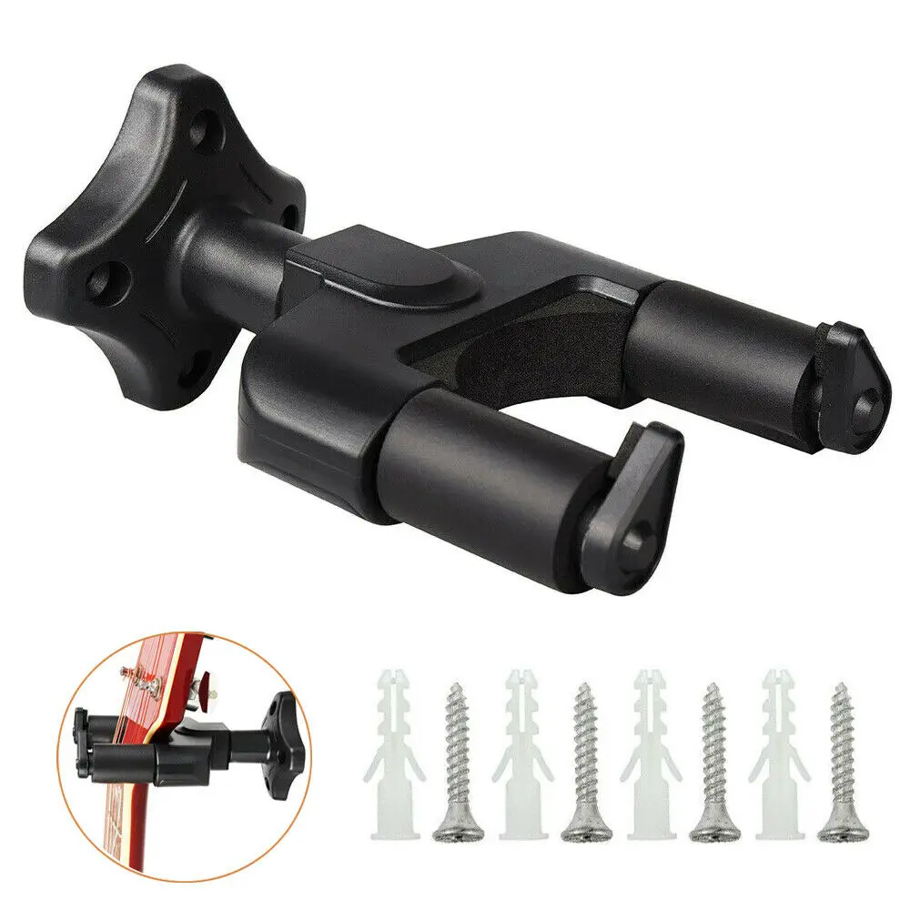 Guitar Wall Mount Hanger Hook Non-slip Holder Stand for Acoustic Guitar Ukulele Bass Guitar Instrument Accessories
Guitar Wall Mount Hanger Hook Non-slip Holder Stand for Acoustic Guitar Ukulele Bass Guitar Instrument Accessories