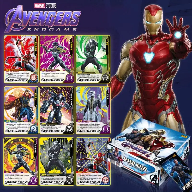 KAYOU Marvel Card New Anime The Avengers Comics Heroes Versus Collection Cards Party Playing Games Card Toys Children's Gift
KAYOU Marvel Card New Anime The Avengers Comics Heroes Versus Collection Cards Party Playing Games Card Toys Children's Gift