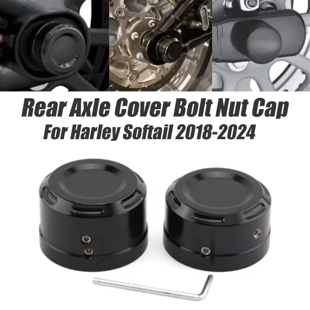 Rear Axle Nut Cover Cap Wheel Shaft For Harley Softail Slim FLSL Fat Boy Sport Glide Street Bob Breakout Low Rider 2018-2024
Rear Axle Nut Cover Cap Wheel Shaft For Harley Softail Slim FLSL Fat Boy Sport Glide Street Bob Breakout Low Rider 2018-2024