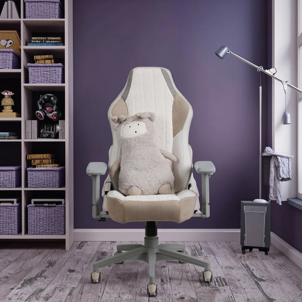 Executive Swivel Ergonomic Gaming Chair Cute Racing Design Fabric Brown Color For Kids PC
Executive Swivel Ergonomic Gaming Chair Cute Racing Design Fabric Brown Color For Kids PC