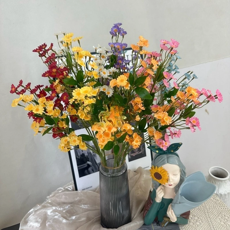 Multi Head High-quality Chamomile Simulation Flower Bouquet, Wedding Scene Decoration, Home Desktop Flower Arrangement
Multi Head High-quality Chamomile Simulation Flower Bouquet, Wedding Scene Decoration, Home Desktop Flower Arrangement