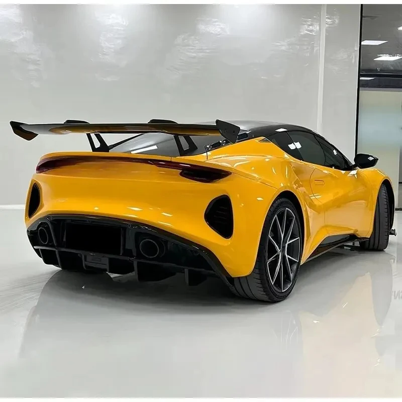 Premium Dry Carbon Fiber Rear Spoiler GT Wing Exterior Mod Part For Lotus Emira
Premium Dry Carbon Fiber Rear Spoiler GT Wing Exterior Mod Part For Lotus Emira