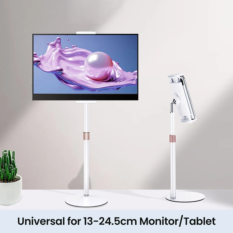 Portable Monitor Stand Adjustable Height Desktop Monitor Bracket For Ipad Phone 13-24.5cm Tablet Monitor Support Holder 2024 New
Portable Monitor Stand Adjustable Height Desktop Monitor Bracket For Ipad Phone 13-24.5cm Tablet Monitor Support Holder 2024 New
