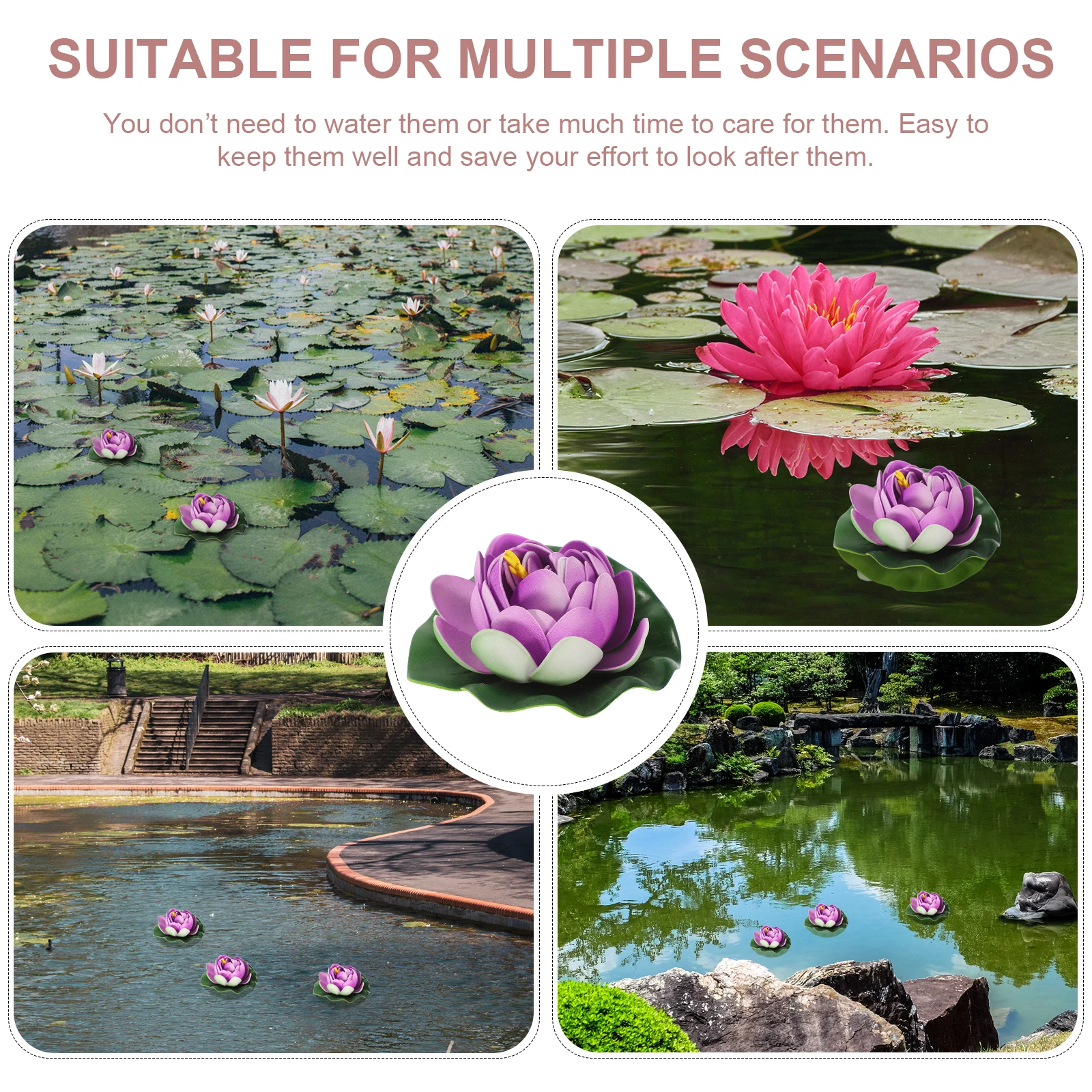 5pcs Artificial Floating Flowers 10cm Half Open Pink for Garden Decoration ReusableFlowers Pool Landscape
5pcs Artificial Floating Flowers 10cm Half Open Pink for Garden Decoration ReusableFlowers Pool Landscape
