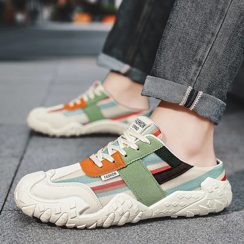 Thick Mesh Comfortable Anti Slip Running Shoes Male 2026 Autumn New Men Casual Shoes Fashionable Breathable Outsole Man Footwear
Thick Mesh Comfortable Anti Slip Running Shoes Male 2026 Autumn New Men Casual Shoes Fashionable Breathable Outsole Man Footwear